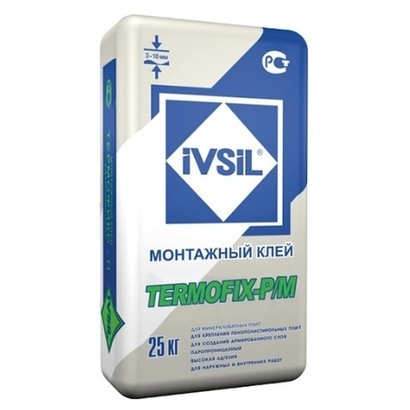 Клей для пеноплекса IVSIL TERMOFIX 25 кг