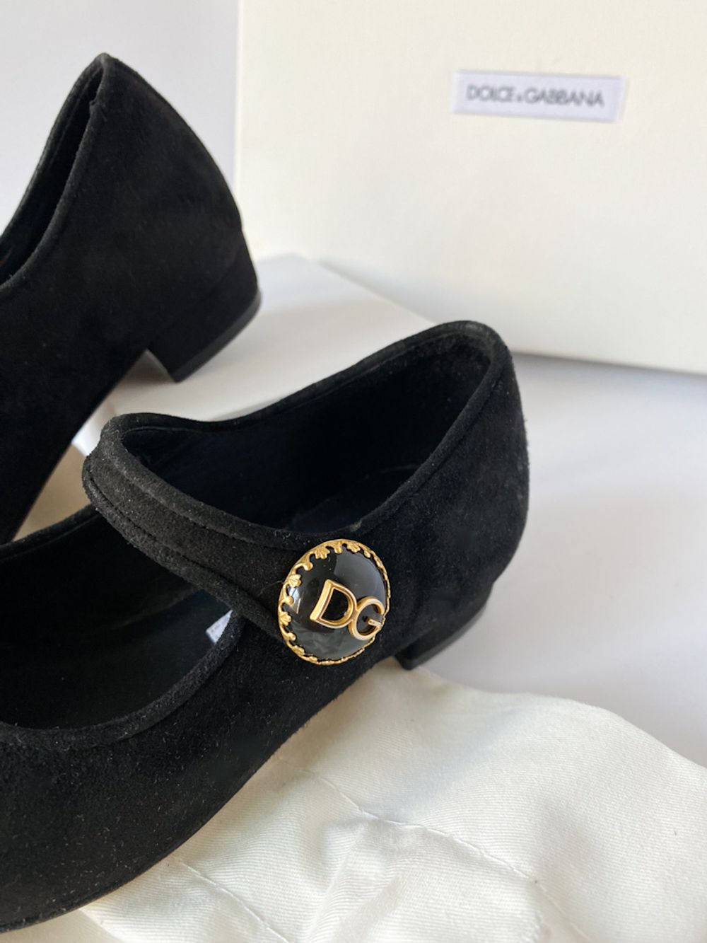 Замшевые туфли Dolce&Gabbana, 24