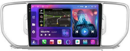 Магнитола для KIA Sportage 2016-2018 - FarCar XXL576M QLED+2K, Android 12, ТОП процессор, 8Гб+256Гб, CarPlay, 4G SIM-слот