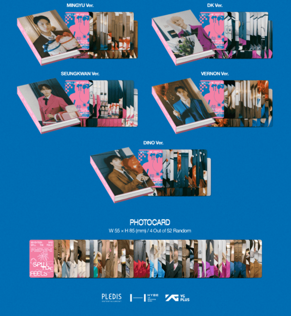 Альбом Seventeen - 12th Mini Album 'SPILL THE FEELS'