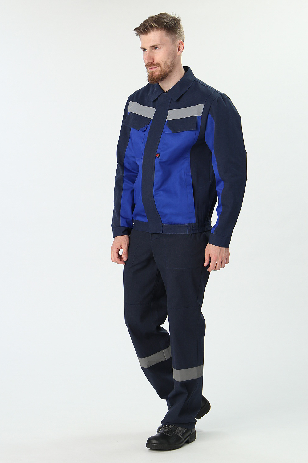 Костюм Лигор-2 СОП У. (тк.Смесовая,210) п/к, т.синий