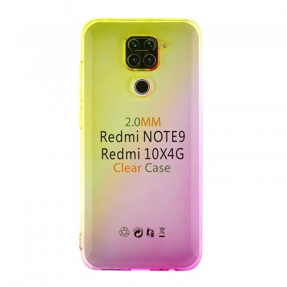 Чехол для Xiaomi Redmi Note 9 Градиент, ТПУ, 012965