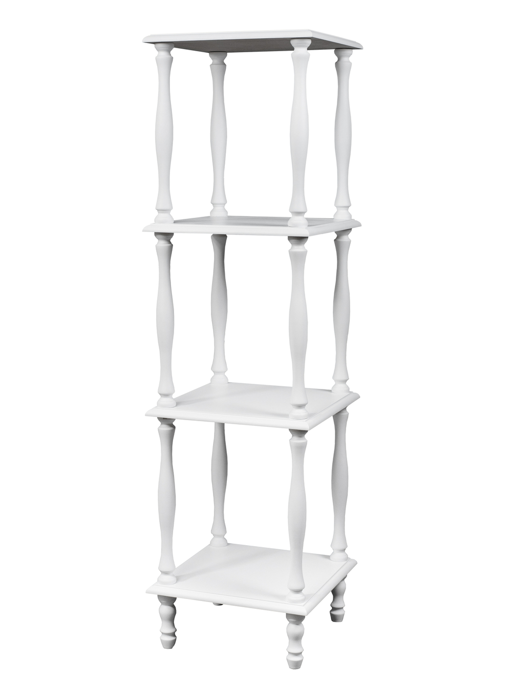 Этажерка Мебелик П 8 белый