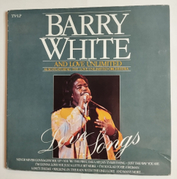 Винтажная виниловая пластинка LP Barry White And Love Unlimited Love Songs (Holland 1983)
