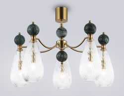 Ambrella Люстра на штанге с мрамором Ceramo Modern LH53292