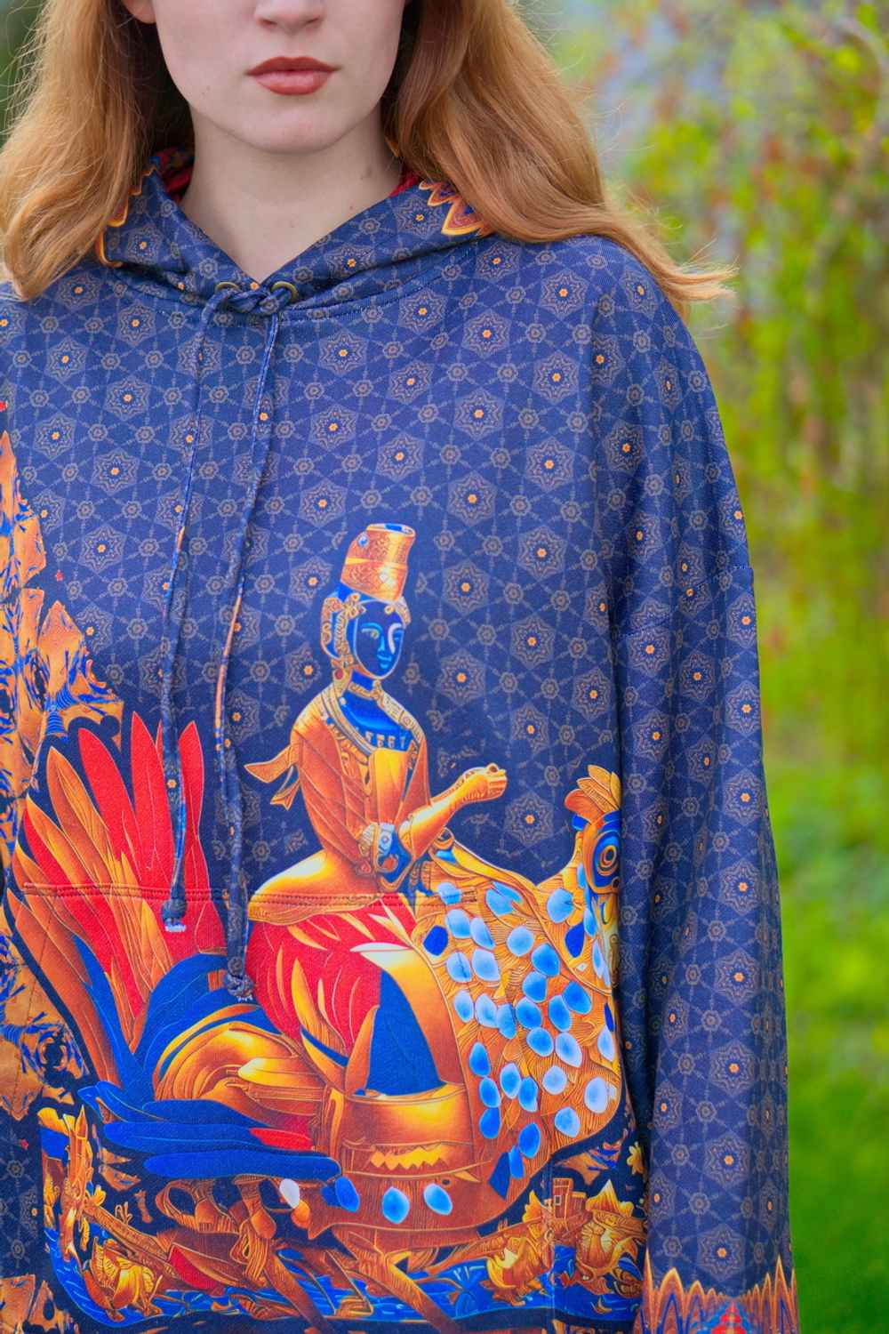 Худи «Дама с кавалером» (серия "Русский лубок")