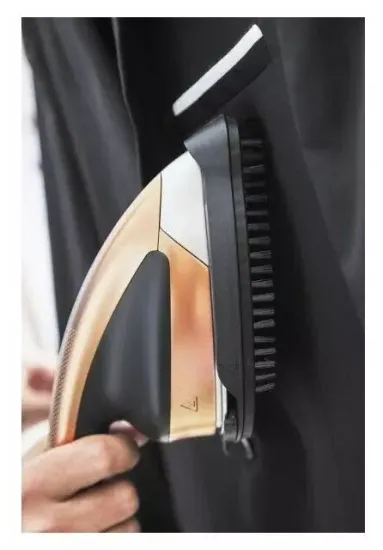 Гладильная система Tefal Ixeo QT2020EO, золотой/черный