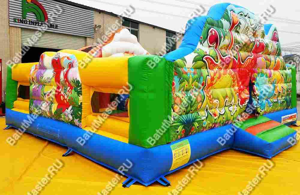 Надувной батут "Парк динозавров" 6*6*2,8 м