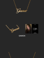 товары MEOVV - MY EYES OPEN VVIDE MD NAME PLATE NECKLACE