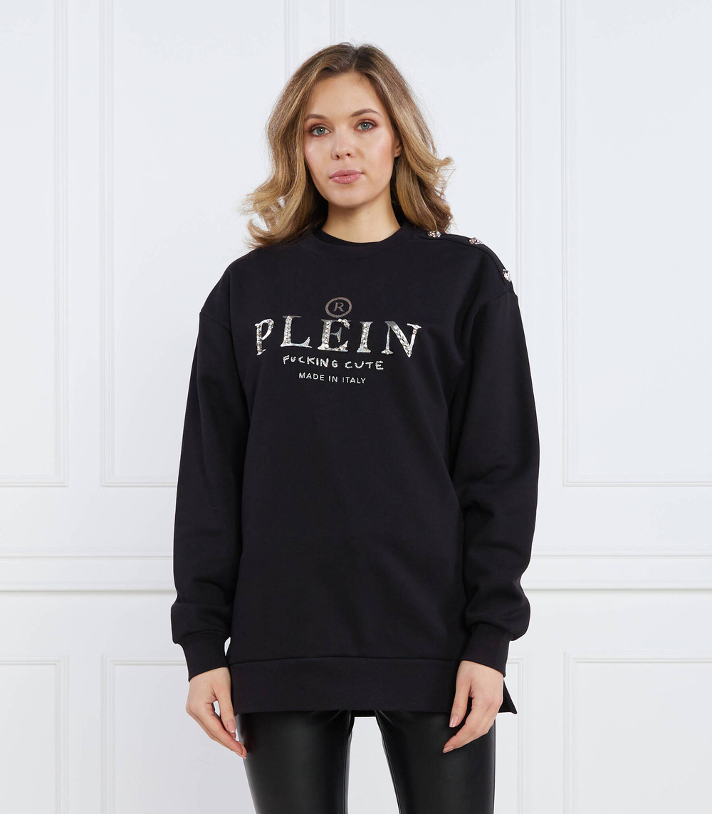 Худи Philipp Plein - черный(WJO0826 PJO002N)