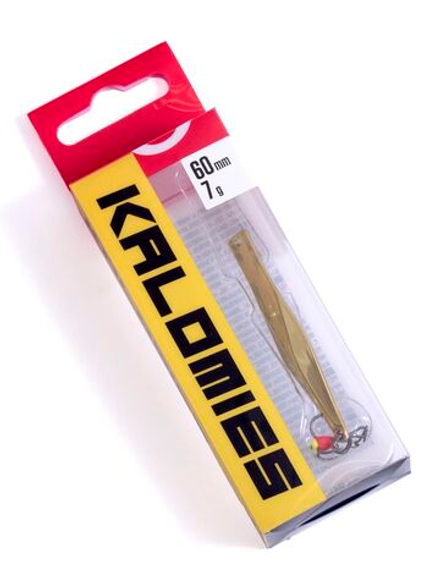 Блесна вертикальная зимняя Lucky John KALOMIES с цепочкой и тройником  60мм GS блистер