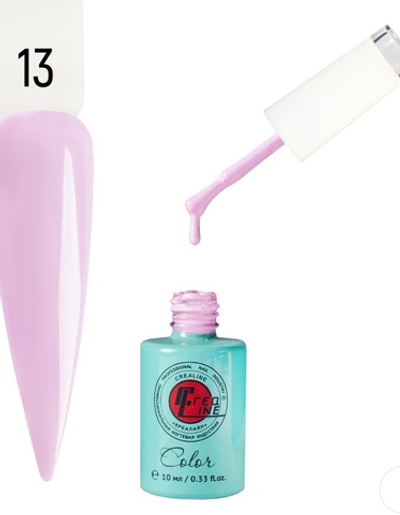 Гель-лак UV тон 013 Нежный розовый 10 мл