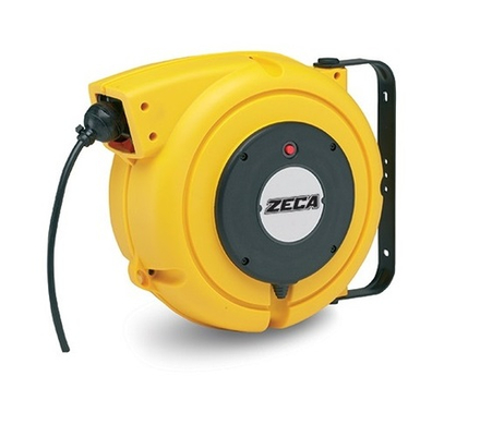 Катушка кабельная для заземления 15+1 метра, кабель 1 жила, пластиковый корпус, ZECA (Италия)
