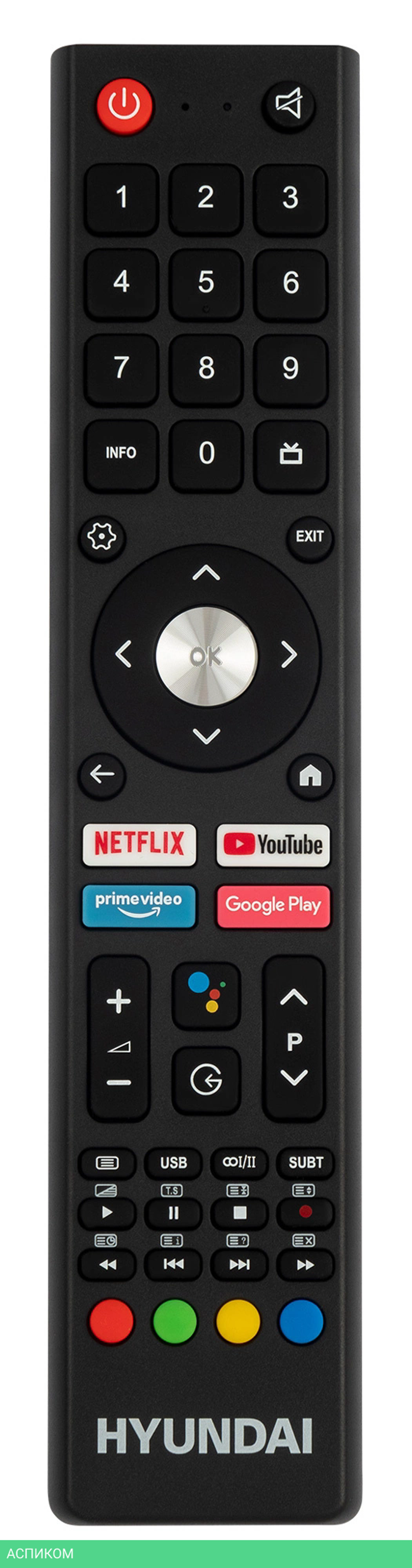 Телевизор QLED Hyundai 50" H-LED50QBU7500