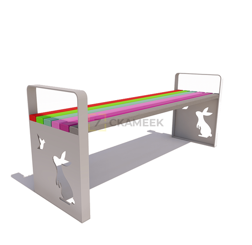 Скамейка «Детская» (1,2 м ангарская сосна,40х60)