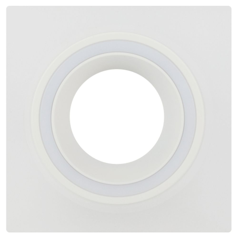 Светильник встраиваемый декоративный ЭРА DK91 WH под лампу MR16 GU5.3 белый