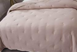 Покрывало 160х220 и наволочка 50х70 Sofi De MarkO Эрика розовое