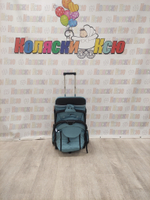 Коляска прогулочная Indigo Mega Голубой