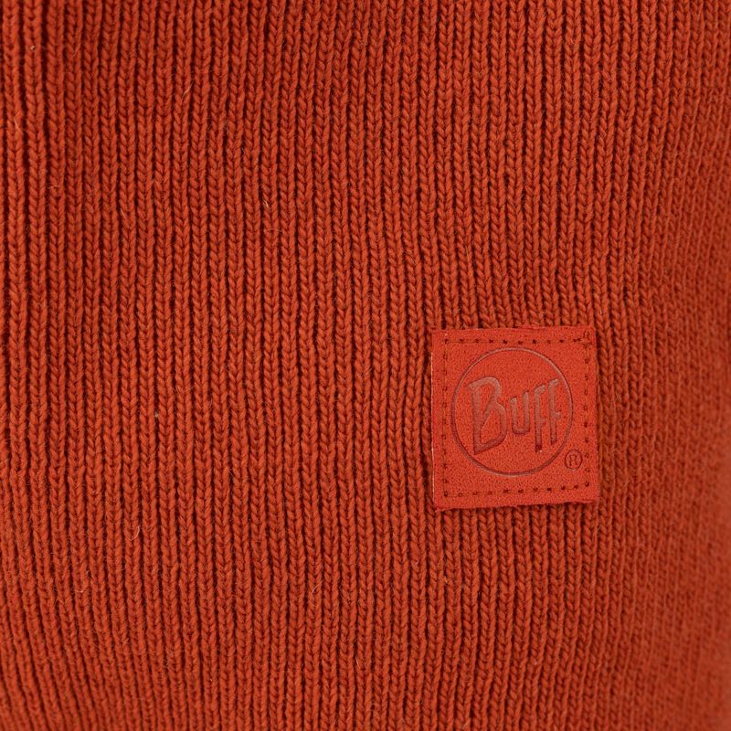Балаклава вязаная Buff Knitted Balaclava Nilan Orange Red Фото 8