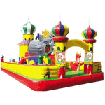 Коммерческий надувной батут "Кошачье царство"