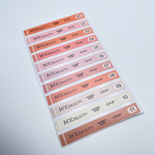 IceBeauty Наклейки на типсы коллекция "Cover"