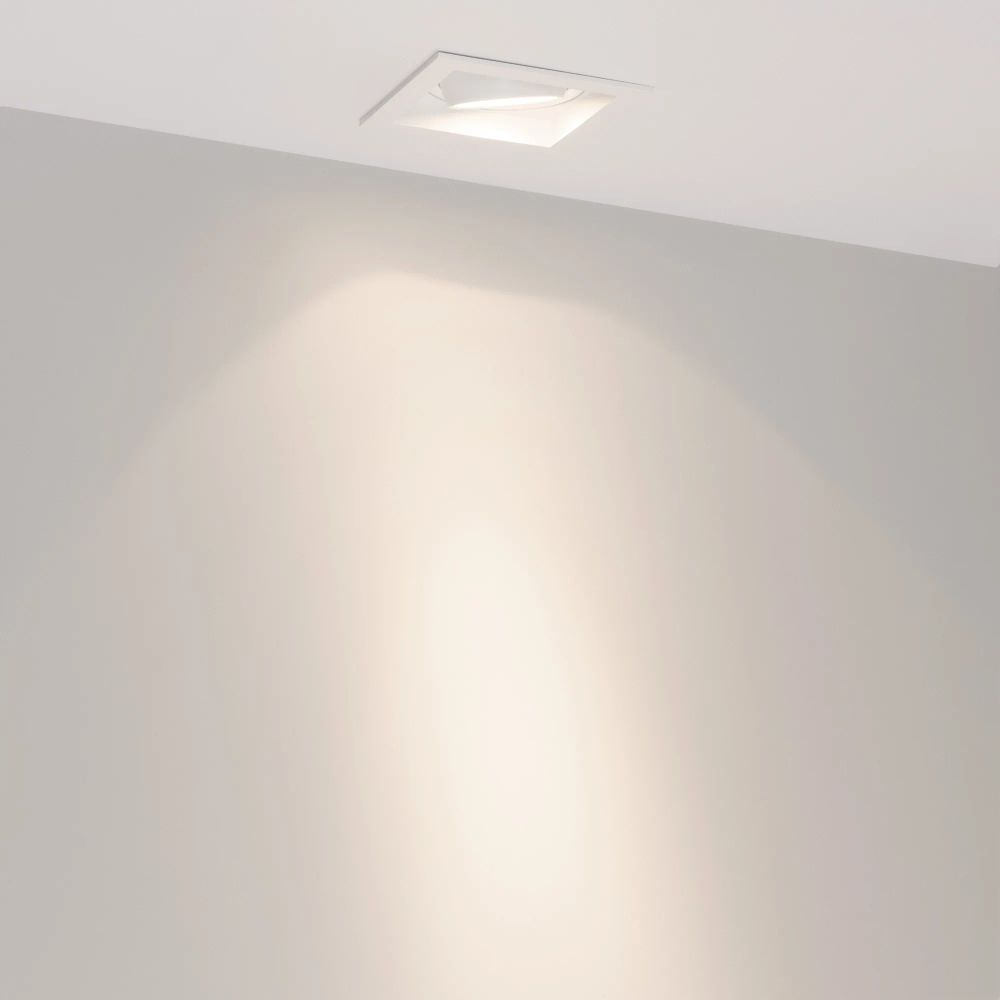 Светильник MS-VORTEX-BUILT-S90x90-12W Day4000 (WH-WH, 20 deg, 230V) (Arlight, IP20 Металл, 5 лет) 057913