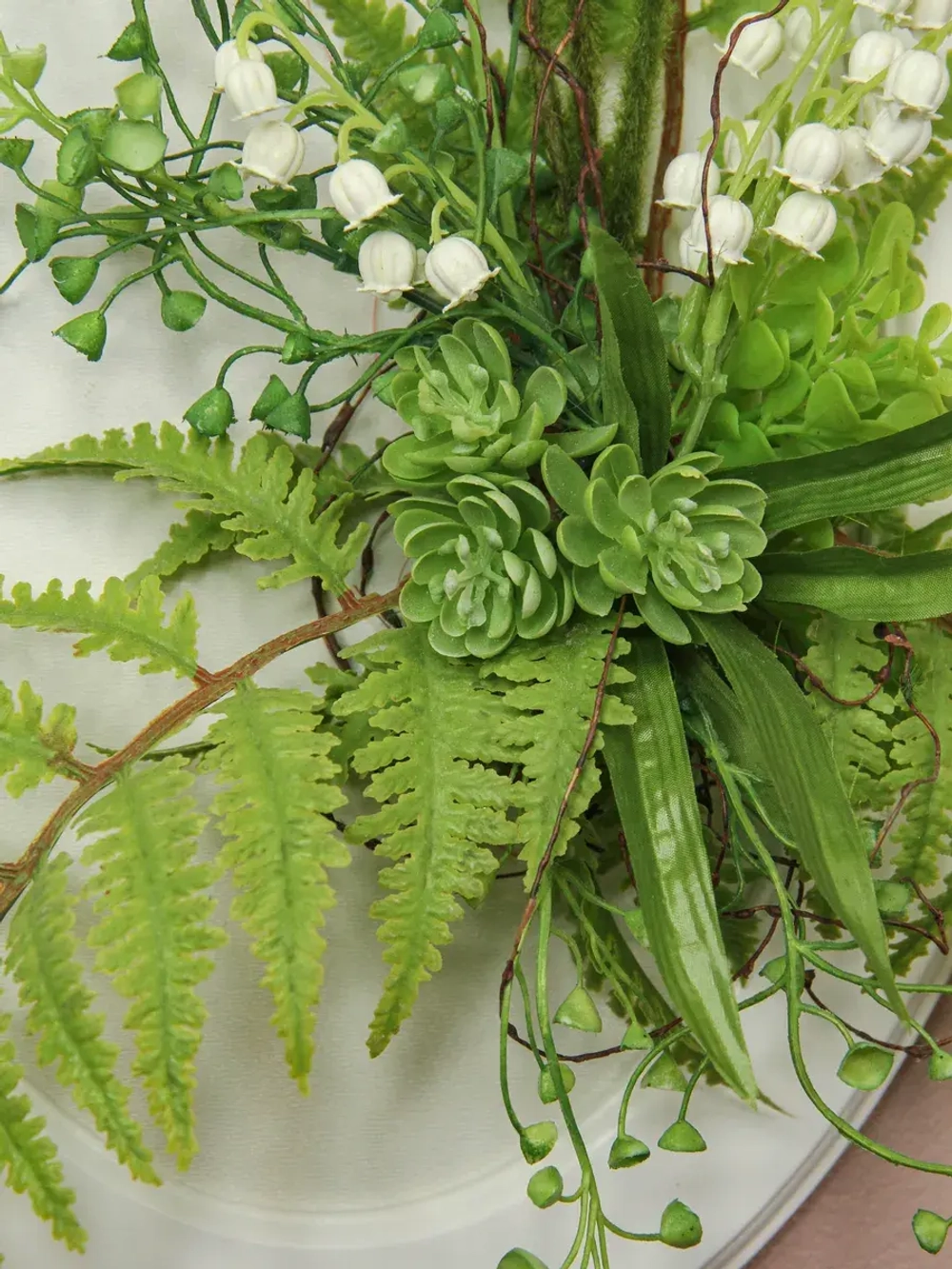 Панно на стену для интерьера цветами 45*31 см