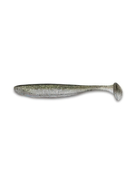 Приманка силиконовая Keitech Easy Shiner 4" PAL #01 Chartreuse Red Flake, 3 упаковки по 7 штук