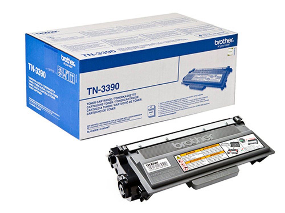 Brother TN-3390 Тонер-картридж повышенной емкости для HL-6180DW/DCP-8250DN/MFC-8950DW (12000 стр.)