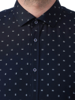 Сорочка мужская VESTER короткий рукав, бамбуковое волокно 73615 40