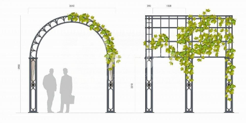 Пергола тип 1