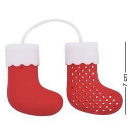 DN-76 Фигурка с ситцем для заварки «Валенки»