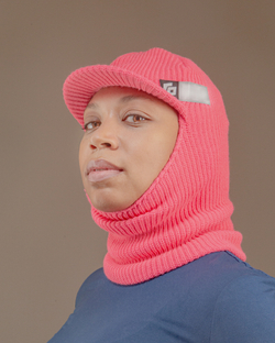 Шапка Fisherman Balaklava GO розовый