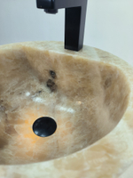 Раковина напольная из оникса Sunset ON-61348 (40*40*90)