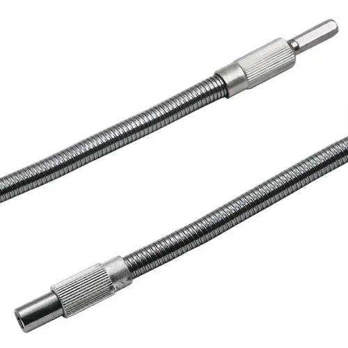 Гибкий удлинитель 300мм для шуруповерта / Быстросъемная насадка с шестигранником 6,35мм