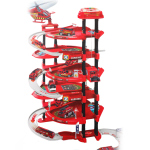 Набор "Паркинг" парковка многоуровневая, 82 дет., в комп. машинки, вертолет, свет. и звук. эффекты,