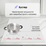 Стеклокерамическая варочная панель Zigmund & Shtain CI 29.6 W