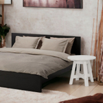 Столик деревянный 60 см Осло для дома и улицы, белый