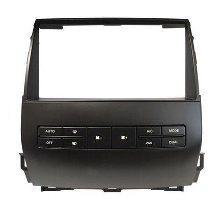 Комплект рамки с разъёмами 9"+can Toyota Prado 120 ПРАВЫЙ руль, климат на экране, кнопки - Car-Smart 8001HF2R