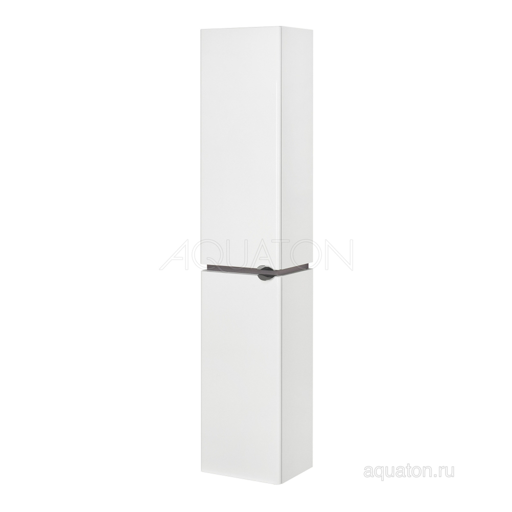 Шкаф - колонна Aquaton Скай PRO белый глянец левый 1A238603SY01L