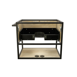 Тумба под раковину Акватон Лофт Фабрик 65, дуб эндгрейн