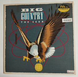 Винтажная виниловая пластинка LP Big Country The Seer (Japan 1986) (No Obi)