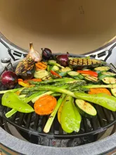 Керамический гриль Big Green Egg L Large (Большой), 46 см, на модульной подставке
