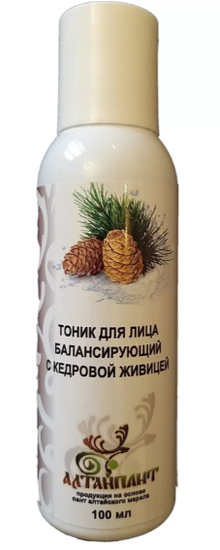 Тоник для лица балансирующий с кедровой живицей