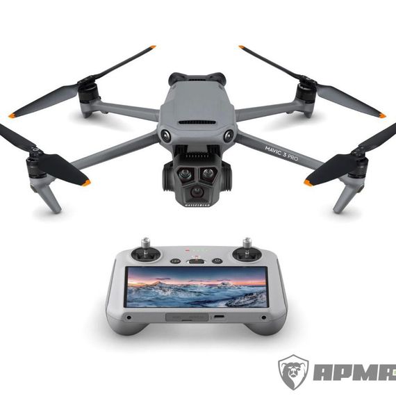 Квадрокоптер DJI Mavic 3 Pro Fly More Combo (DJI RC / с экраном)