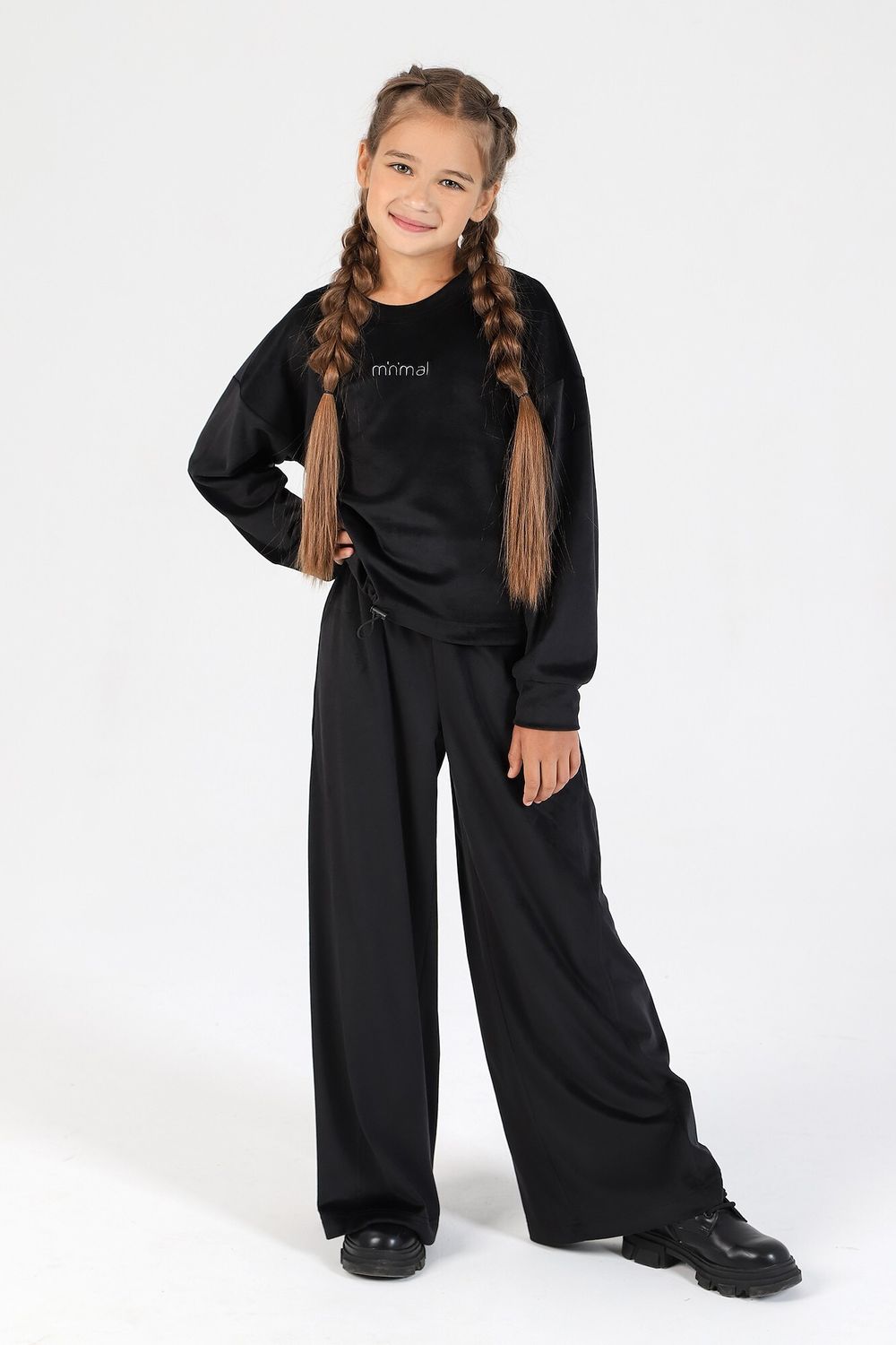 Костюм для девочки Вита-2 Виотекс ЧЁРНЫЙ