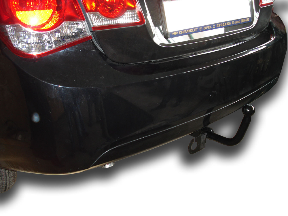 Фаркоп Лидер-Плюс для CHEVROLET CRUZE (J300) (седан,хетчбек) 2009- с электрикой (Smart) и сертифкатом в комплекте арт.(C211-A)