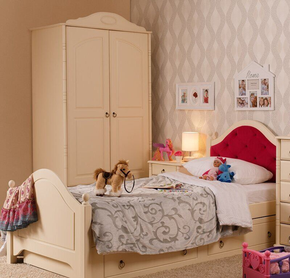 Шкаф для одежды, 110x204x60, Айно, 2-створчатый, 2 ящика