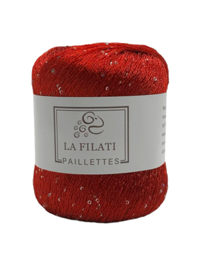 Пряжа Paillettes, 50г, 275м, 100%полиэстер (цена за 1 шт)