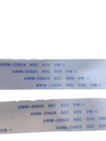 FFC шлейф 30-pin Шаг 0.5mm Длина 15cm Обратный A-B AWM 20624 80C 60V VW-1